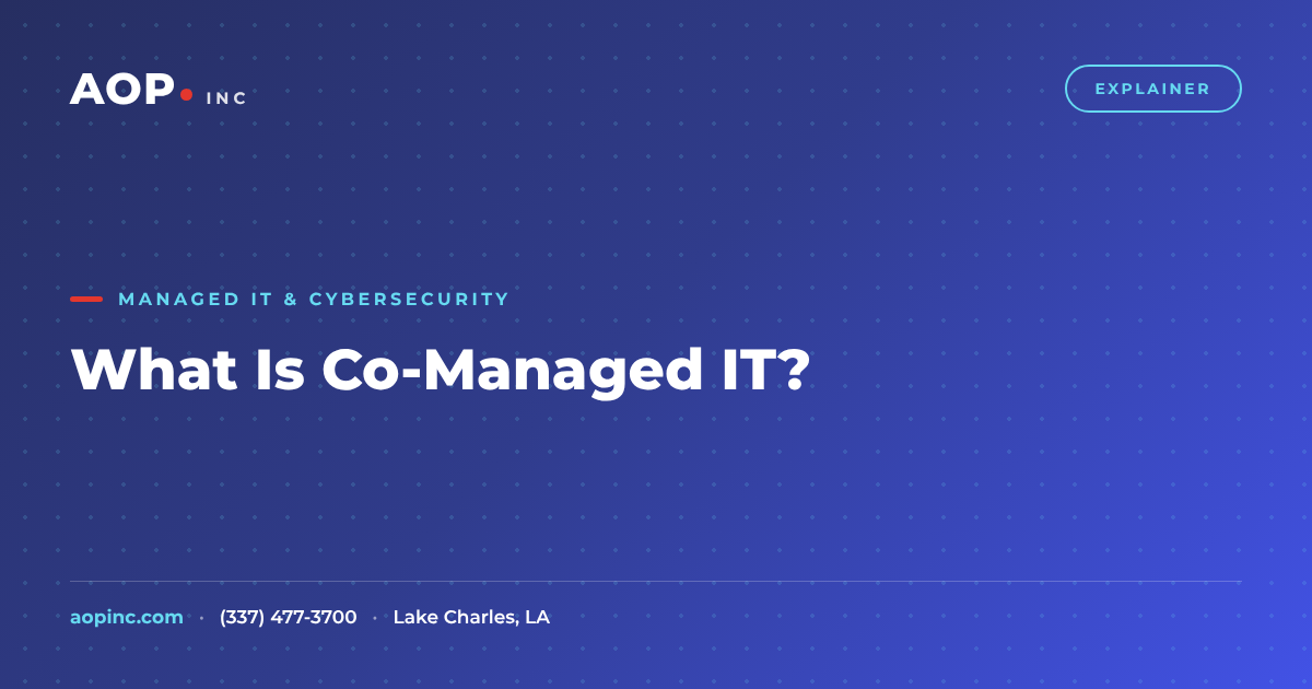 What Is Co-Managed IT?